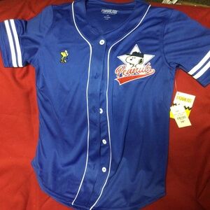 Womens SNOOPY baseball jersey NWT